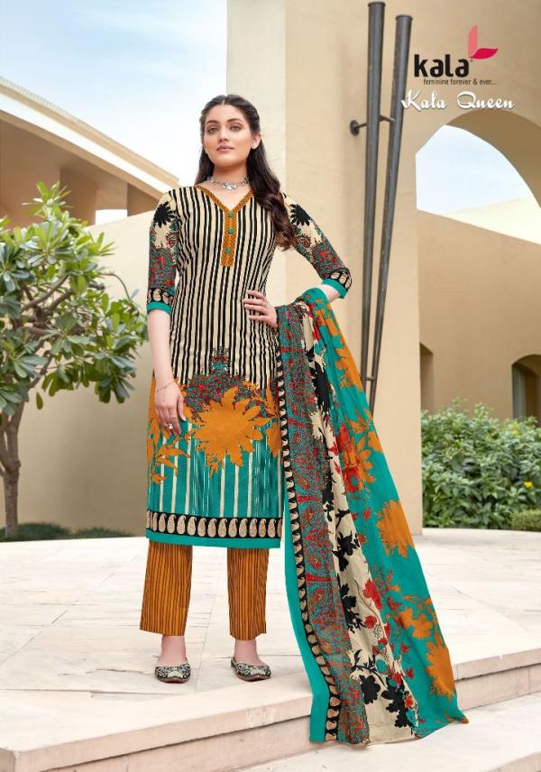 Kala Queen Fancy Cotton Printed Dress Materials